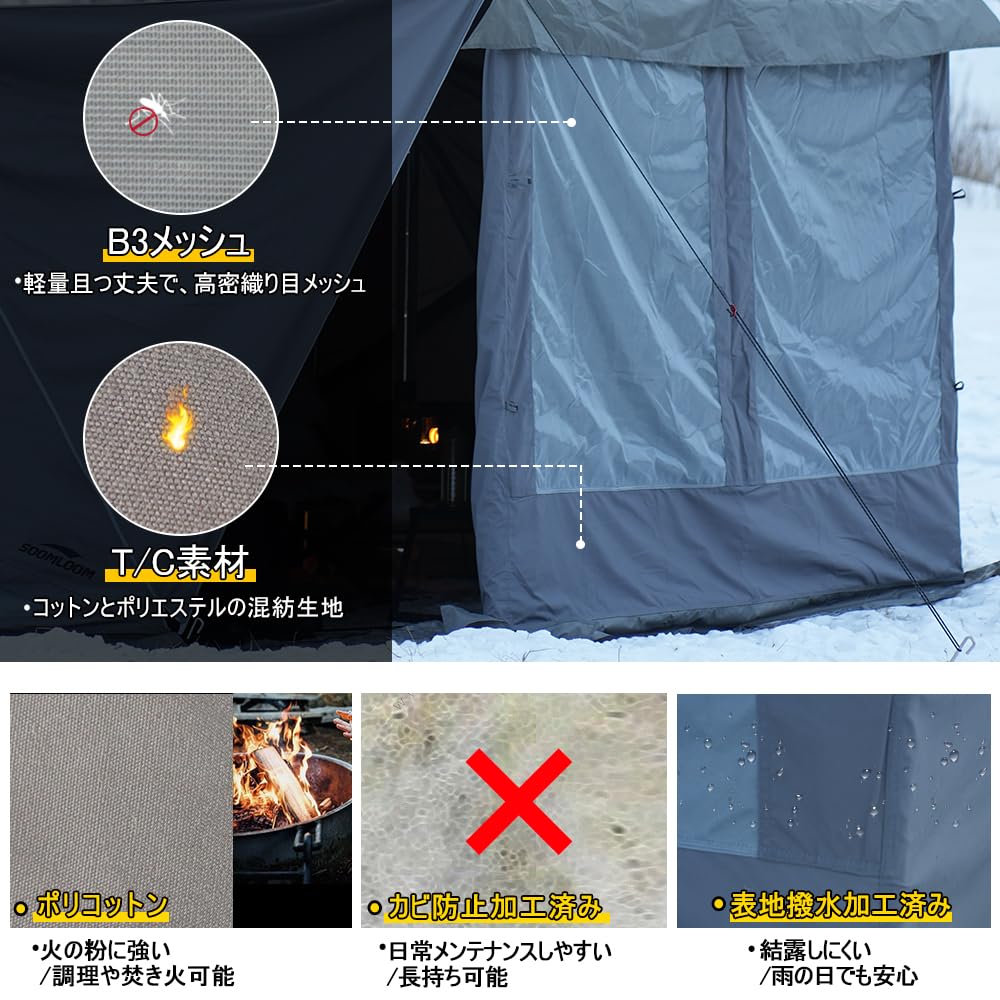 Amazon.co.jp: Soomloom拡張フロントフラップ1.65ミリタリー