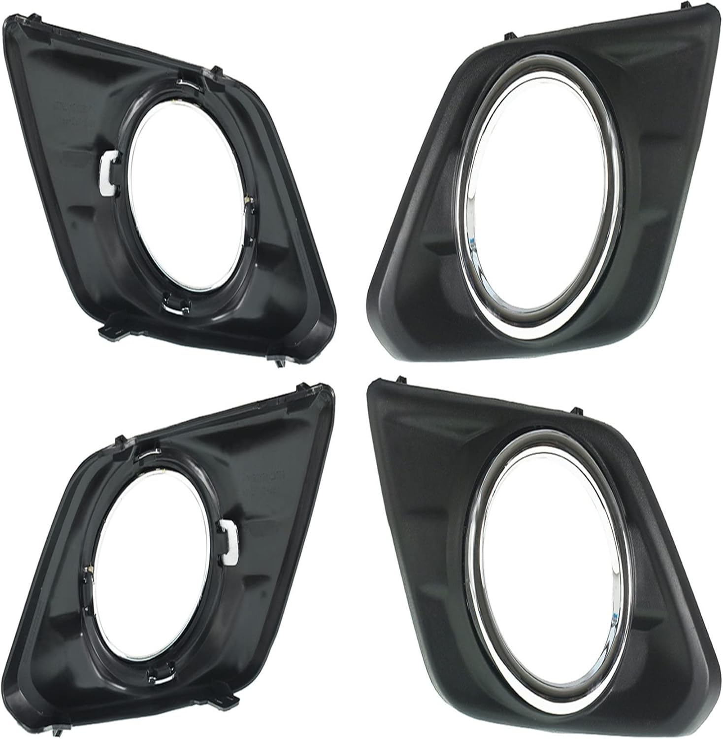 2Pcs Fog Light Assembly with Bulbs, Fog Light Covers and Harness Switch Kit Replacement for 2014-2016 Rogue