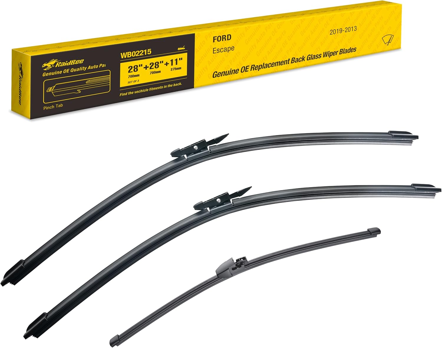 RaidBee Oem Windshield Wipers Blades Replacement for Ford