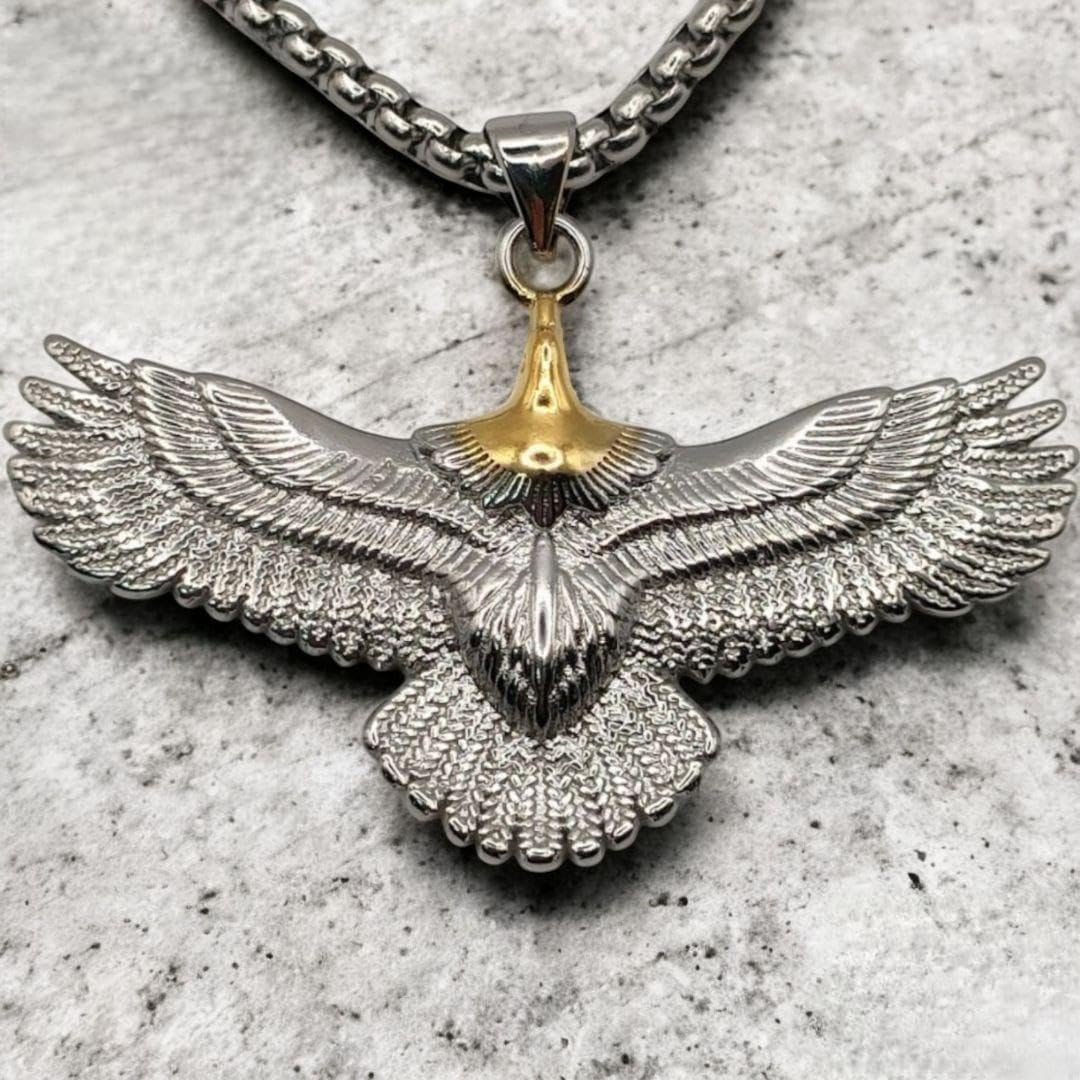 鳥のチャーム&amp;ネックレスセット 未使用