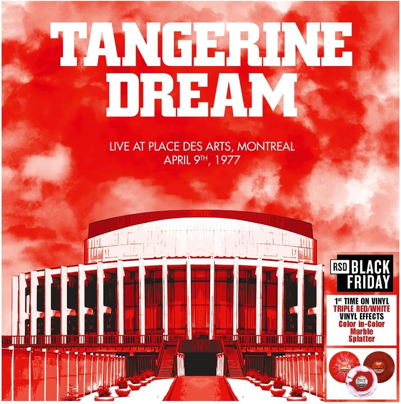PLACE DES ARTS, MONTREAL - APRIL 9TH, 1977 COLOURED VINYL 3LP BLACK FRIDAY   Analog