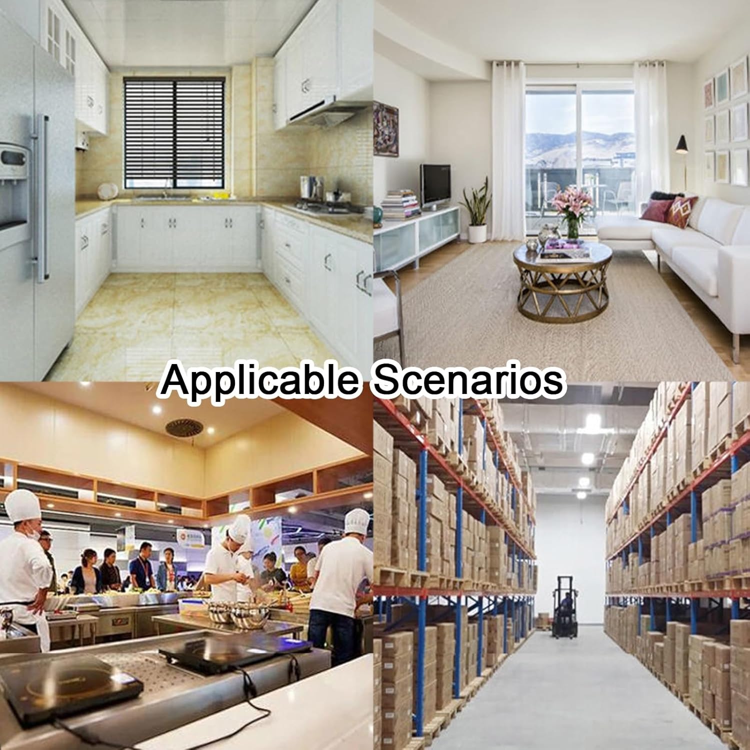 Stainless Steel Table 3-Sided Guard Rails Kitchen Work Tables Adjustable Leveling Feet Triangular Reinforcement Heavy-Duty Construction Precision Craftsmanship High Load Capacitility