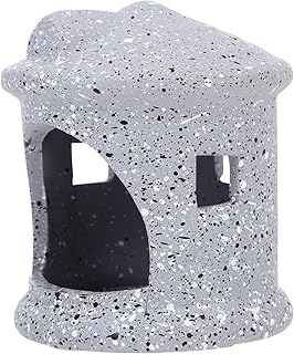 CORHAD Fish Tank Landscaping Clay Pot Pottery Decor Ceramic Aquarium Shelter Fish Tank Breeding Cave Reptichip Aquarium Hiding Place Reptiles Fish and Shrimp Ornamental Fish Ceramics