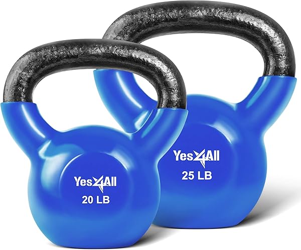 Yes4All Kettlebell Set 9 und 11.3 kg