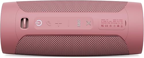 Miniatura 8 de maio Altavoz Bluetooth, altavoz inalámbrico portátil con graves profundos estéreo de 30 W, IPX67 impermeable, TWS, tiempo de reproducción de 15