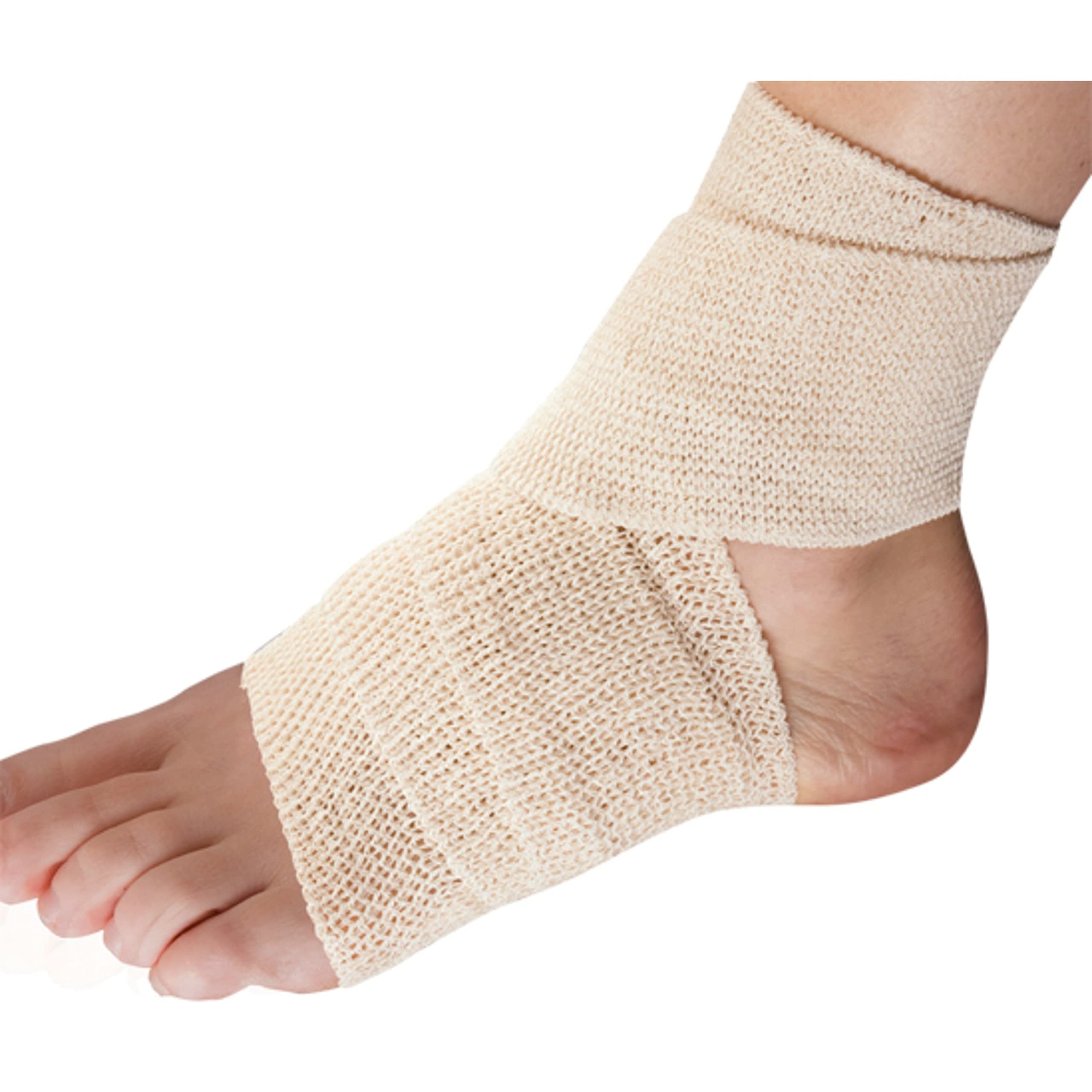 ACE™ Brand 3 Inch Self-Adhering Elastic Bandage, No Clips, Beige, Great for Elbow, Ankle, Knee and More, 2 Count — Amazon image 13