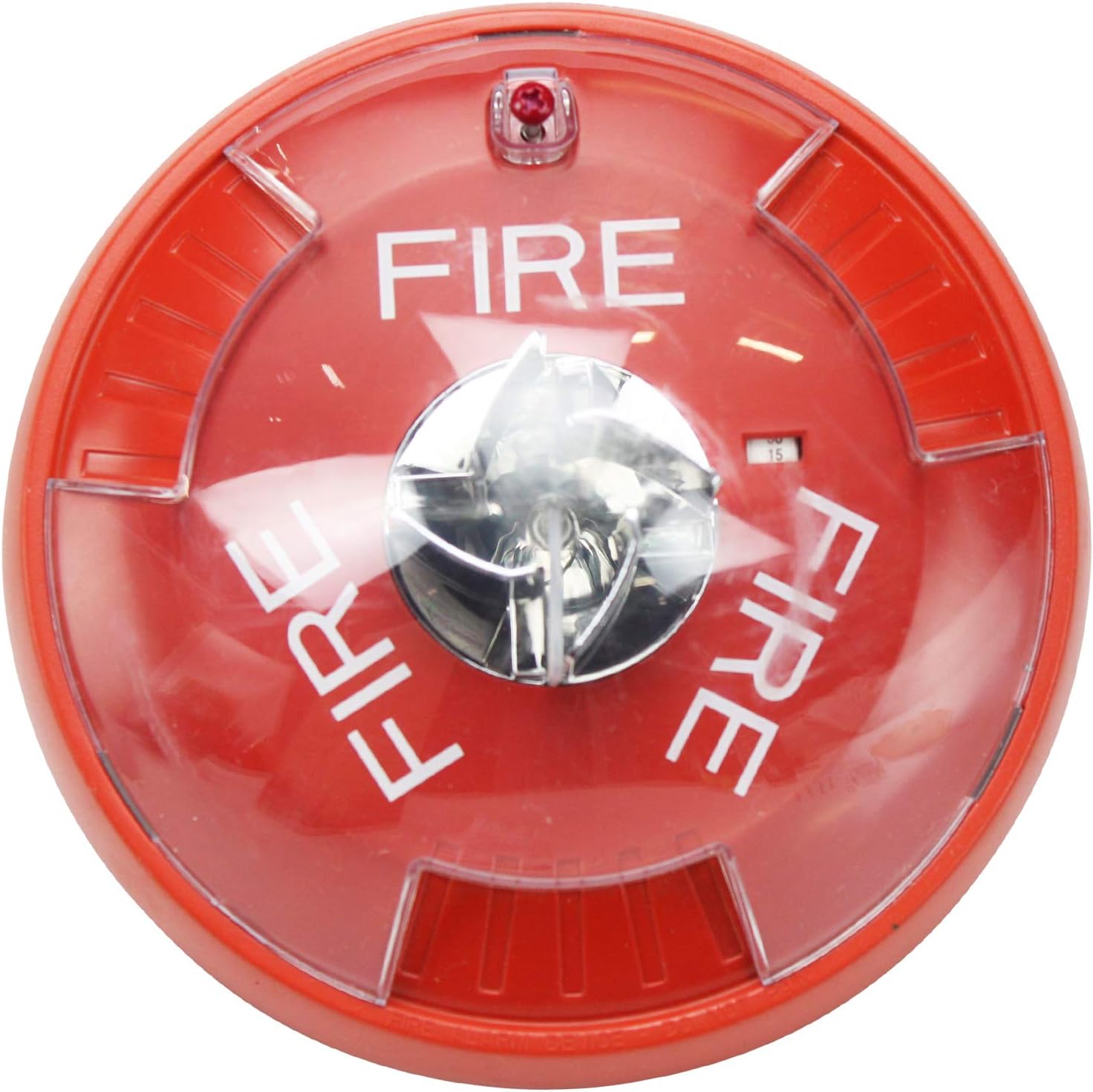 STRC ST SERIES RED CEILING MOUNT FIRE ALARM SIGNAL STROBE