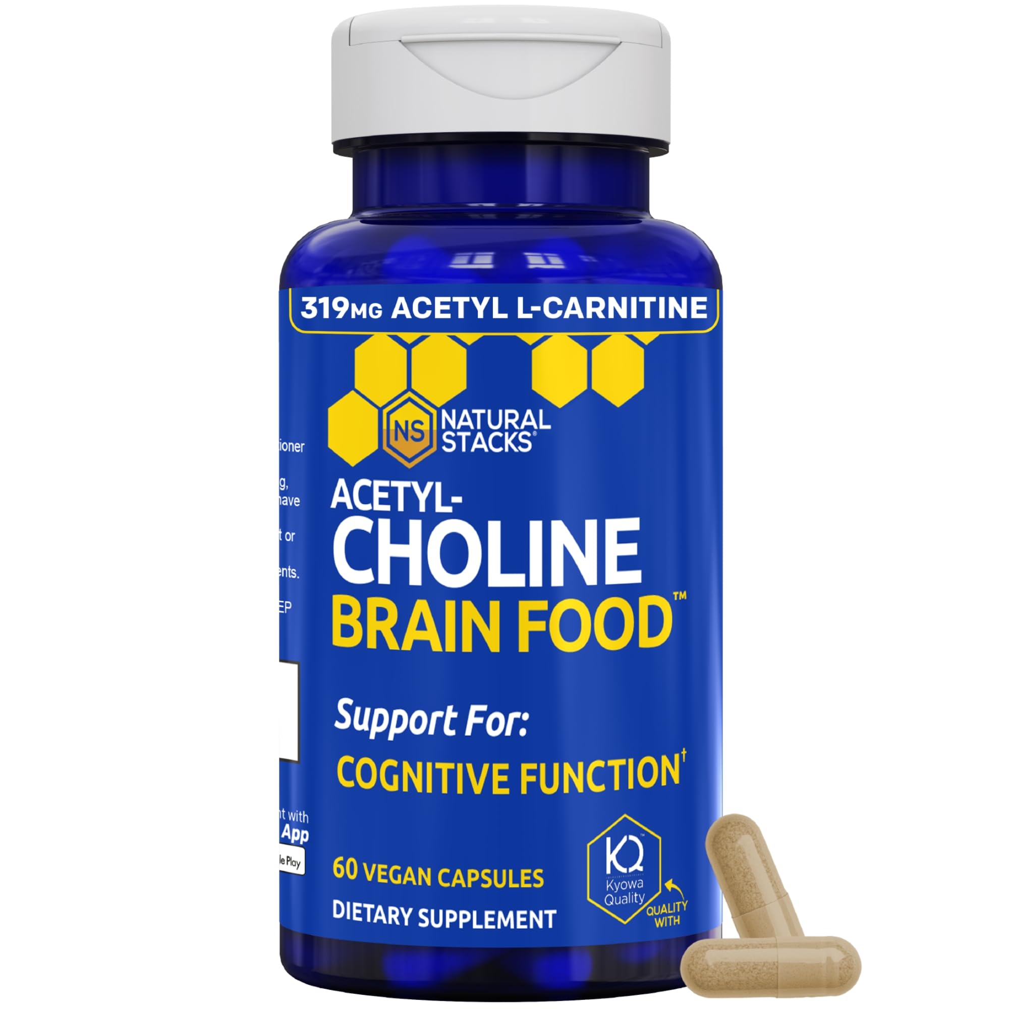 Natural Stacks Acetylcholine Brain Food