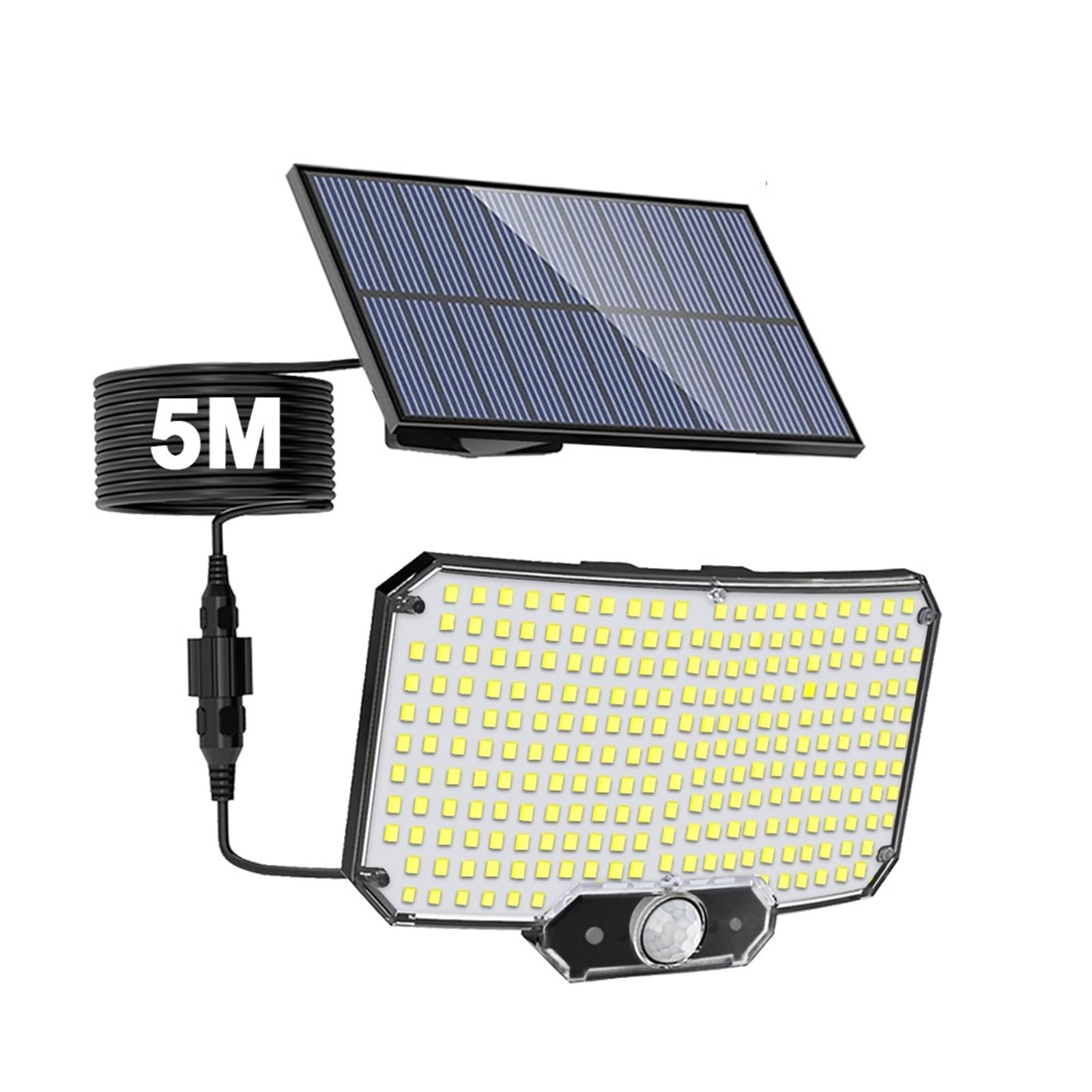 LNHHG Solar Flood Light 234LED Solar Light Outdoor Waterproof With Motion Sensor 3 Lighting Mode Security Flood for Garden Gara Yard for Garden Driveway Garage Patio