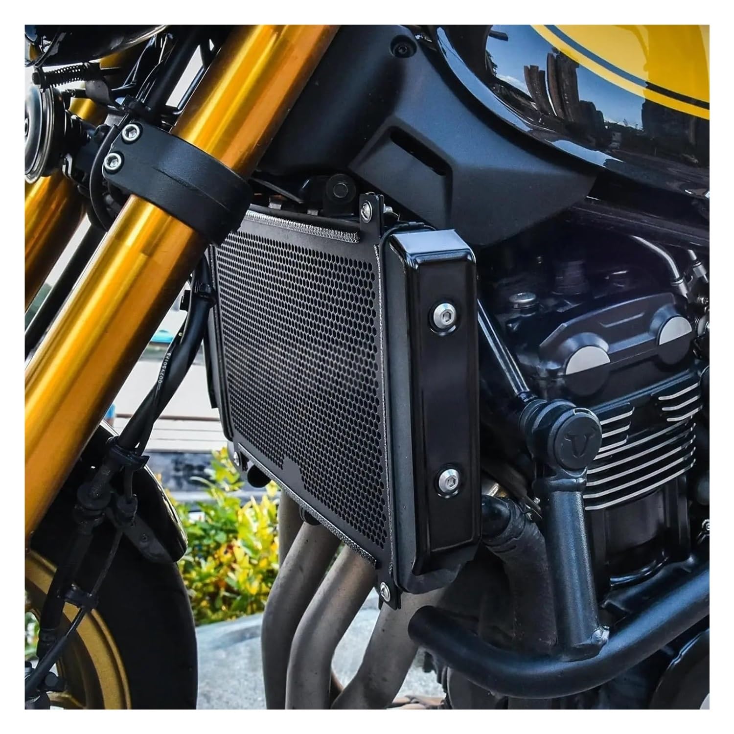 Radiatore Protezione Per Radiatore In Lega Di Alluminio Per Moto | Per Radiatore In Lega Di Alluminio Per Moto, Accessori Per Z900RS Per CAFE 2021 2022 2023 2024 2025