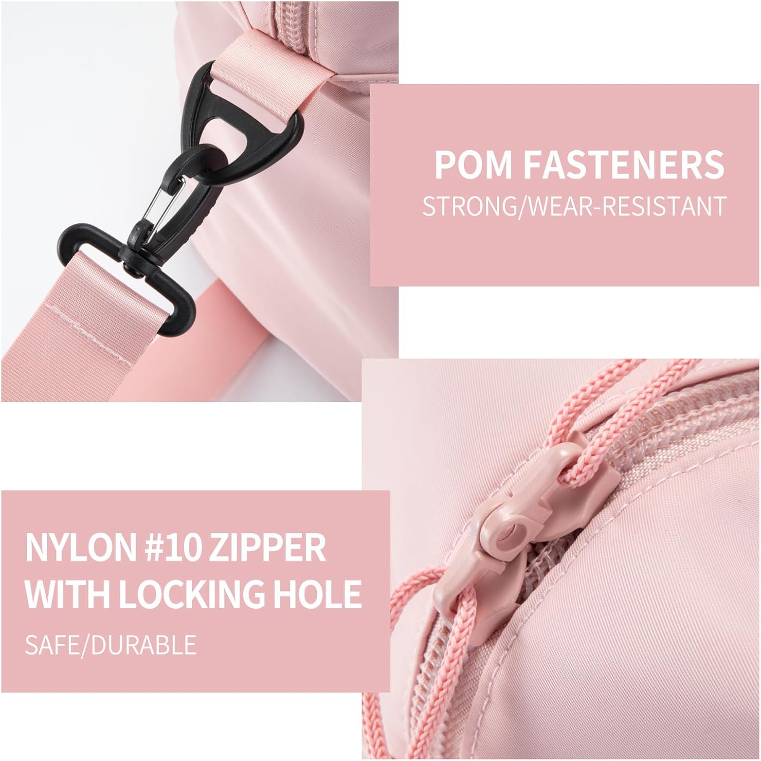 Travel Duffle Bag,Sport Gym Bag for Men And Women with Wet Pocket,Weekender Bag Carry On Tote Bags for Airplane - Image 4