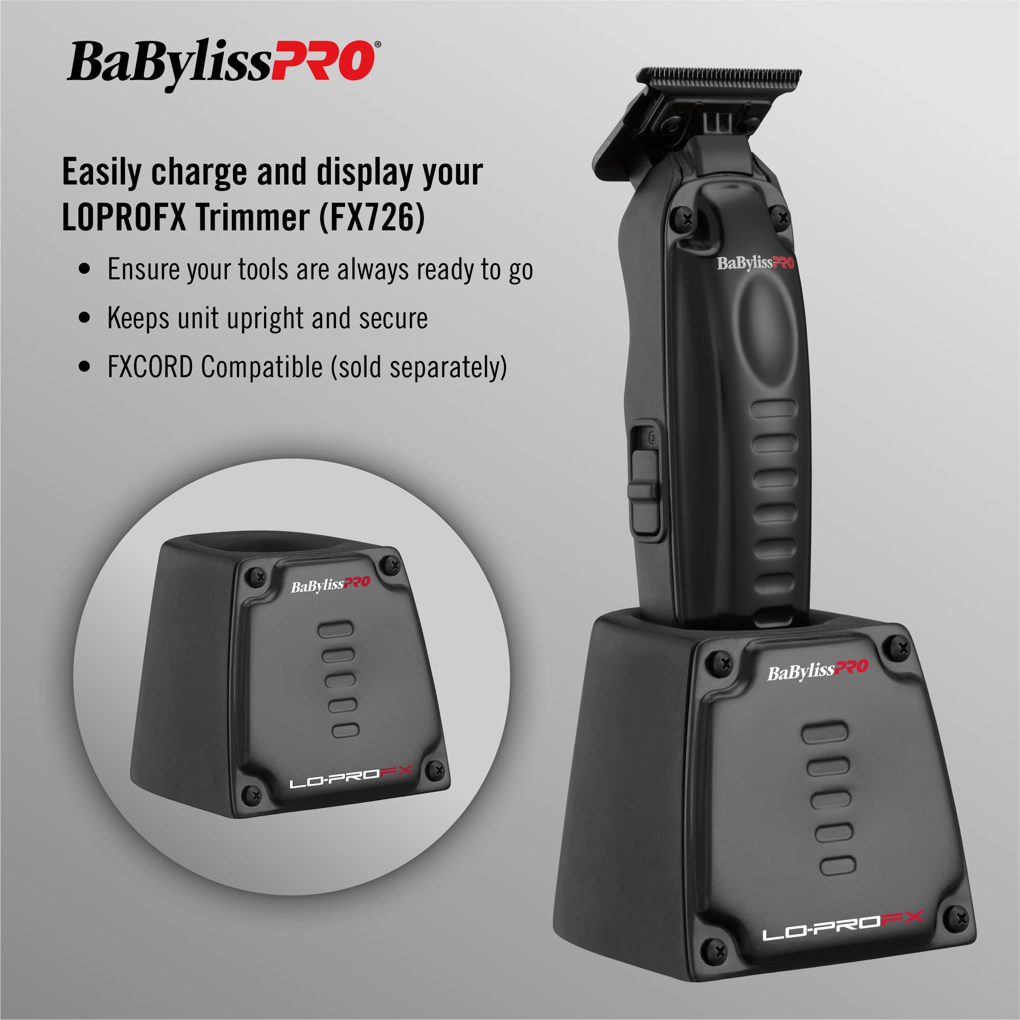 Amazon.co.jp: BabylissPRO LO-PROFX トリマー充電ベース : ビューティー