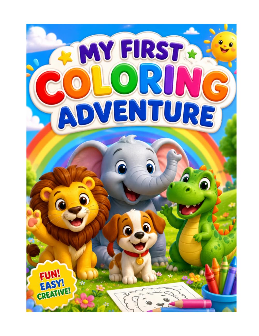 MY FIRST COLORING ADVENTURE