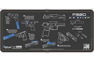 Cerus Sig P320 Cerus Gear Instructional Step by Step Heavy Duty edog Mat