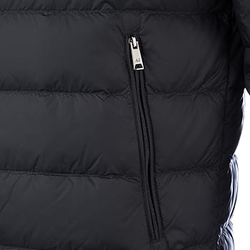 Buy ARMANI JEANS Men's Back Eagle Logo Bomber Jacket, Black, 48 at