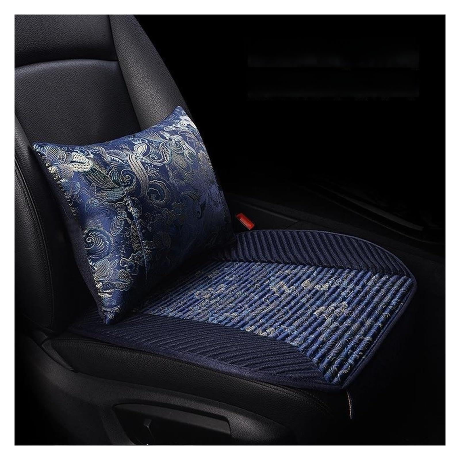 Cojín de asiento de trigo sarraceno para coche antideslizante universal conductor