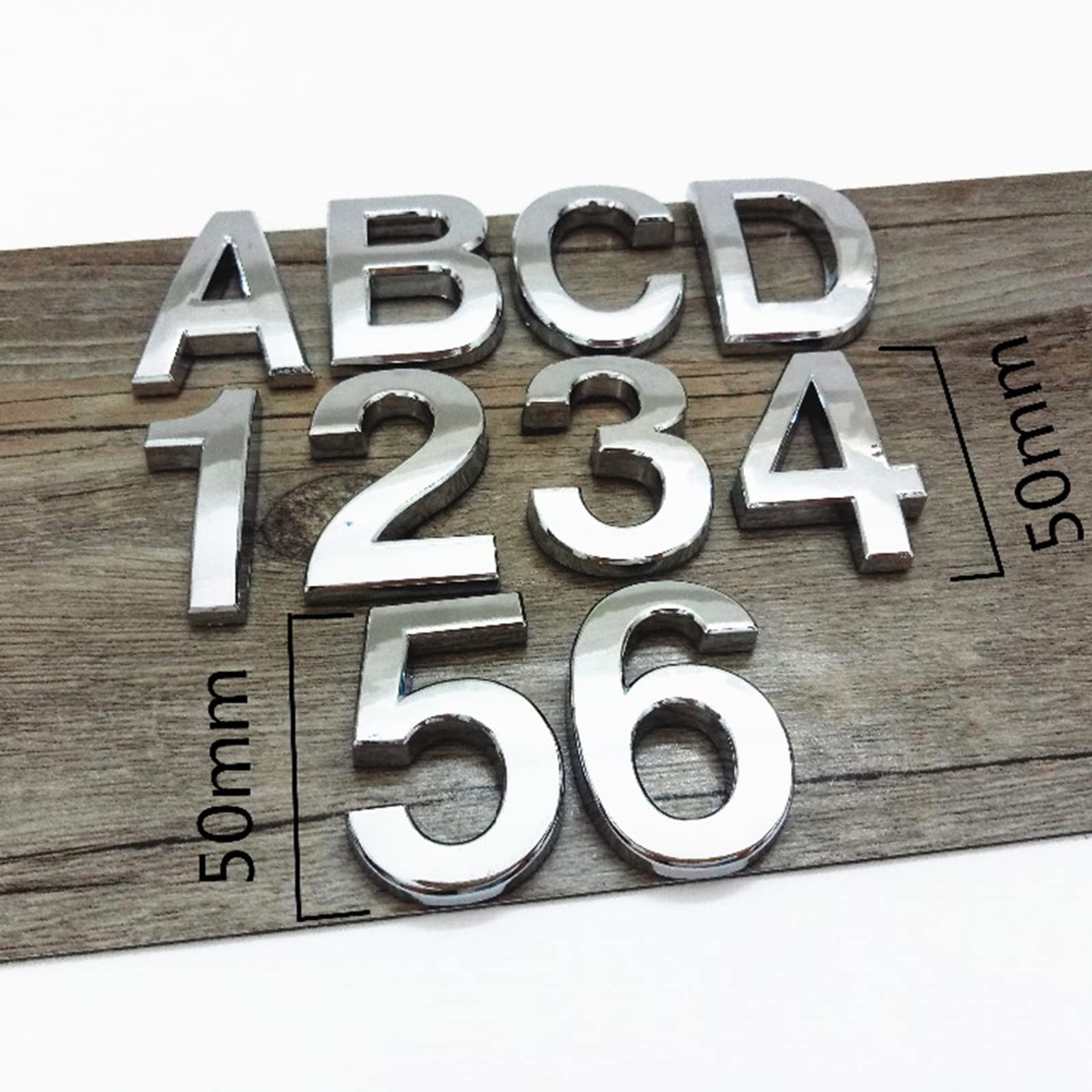 CUNTAUK Targhe Autoadesive Per Numeri Civici, Numeri Per Cassetta - Foto 2