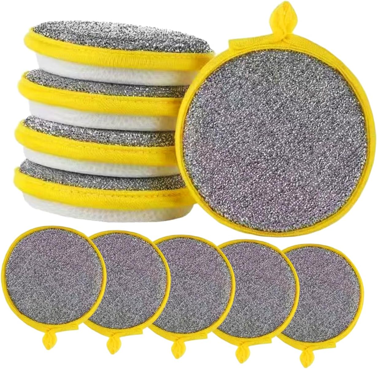 Amosfun 40pcs Dish Washing Brush Kitchen Sponges for Washing Dishes Household Cleaning Sponges