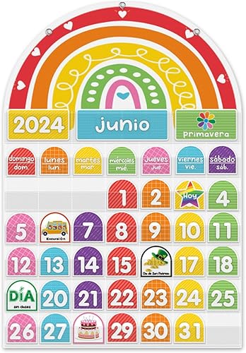 Mewise Calendario de bolsillo con 96 tarjetas de actividades para el aula y el hogar con 96 tarjetas de actividades, aprendizaje de guardería,