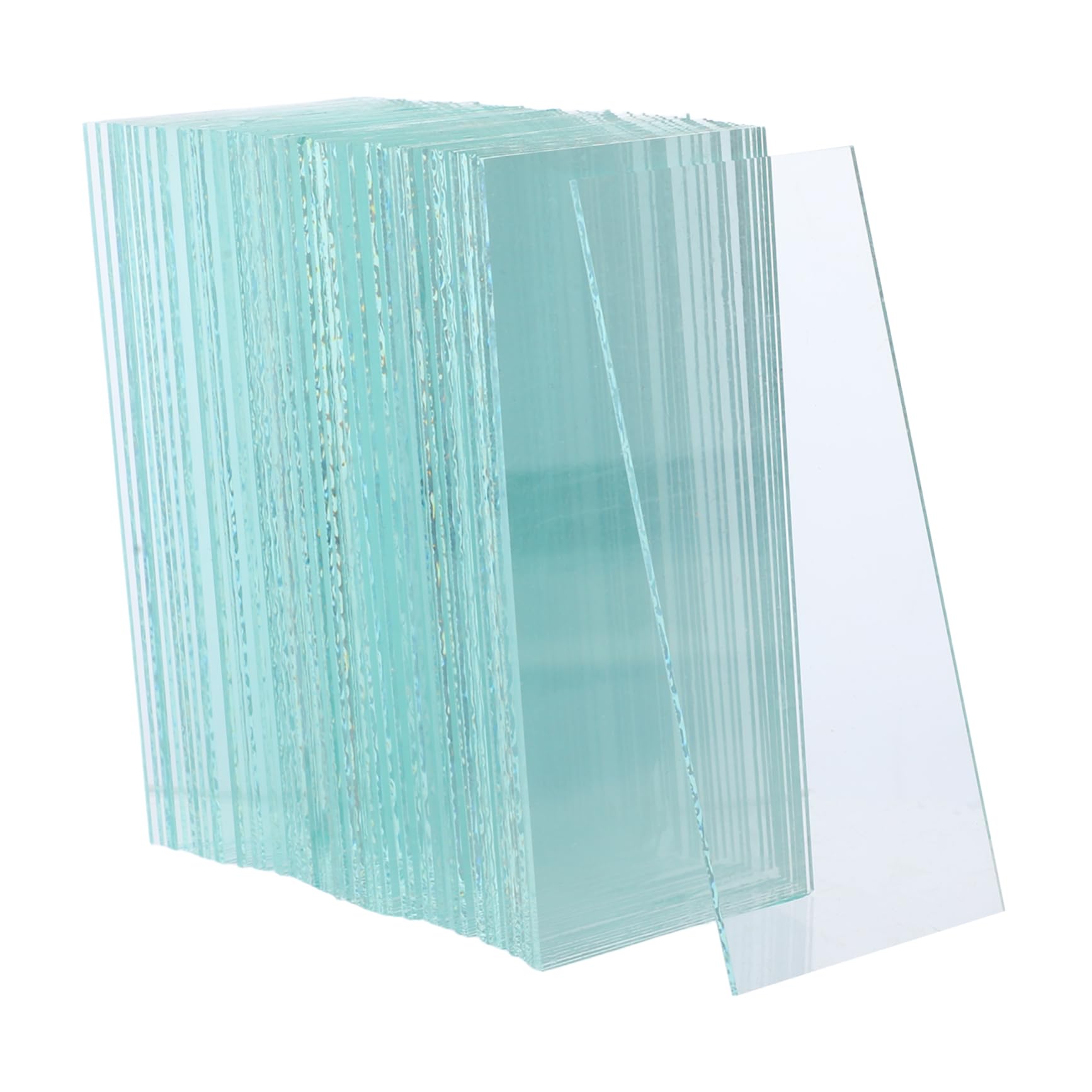 Amosfun Schweißerschutzlinsen 100 Transparente aus Glas Leichte Schutzscheiben mit Hoher Transparenz 100 Stück für Schweißhelme