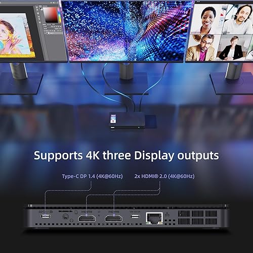 Miniatura 6 de MeLE Mini PC Overclock X2 N95(hasta 3.4 GHz) Alder-Lake 12 generación 16 GB RAM 512 GB Micro computadora de escritorio pequeño para oficina