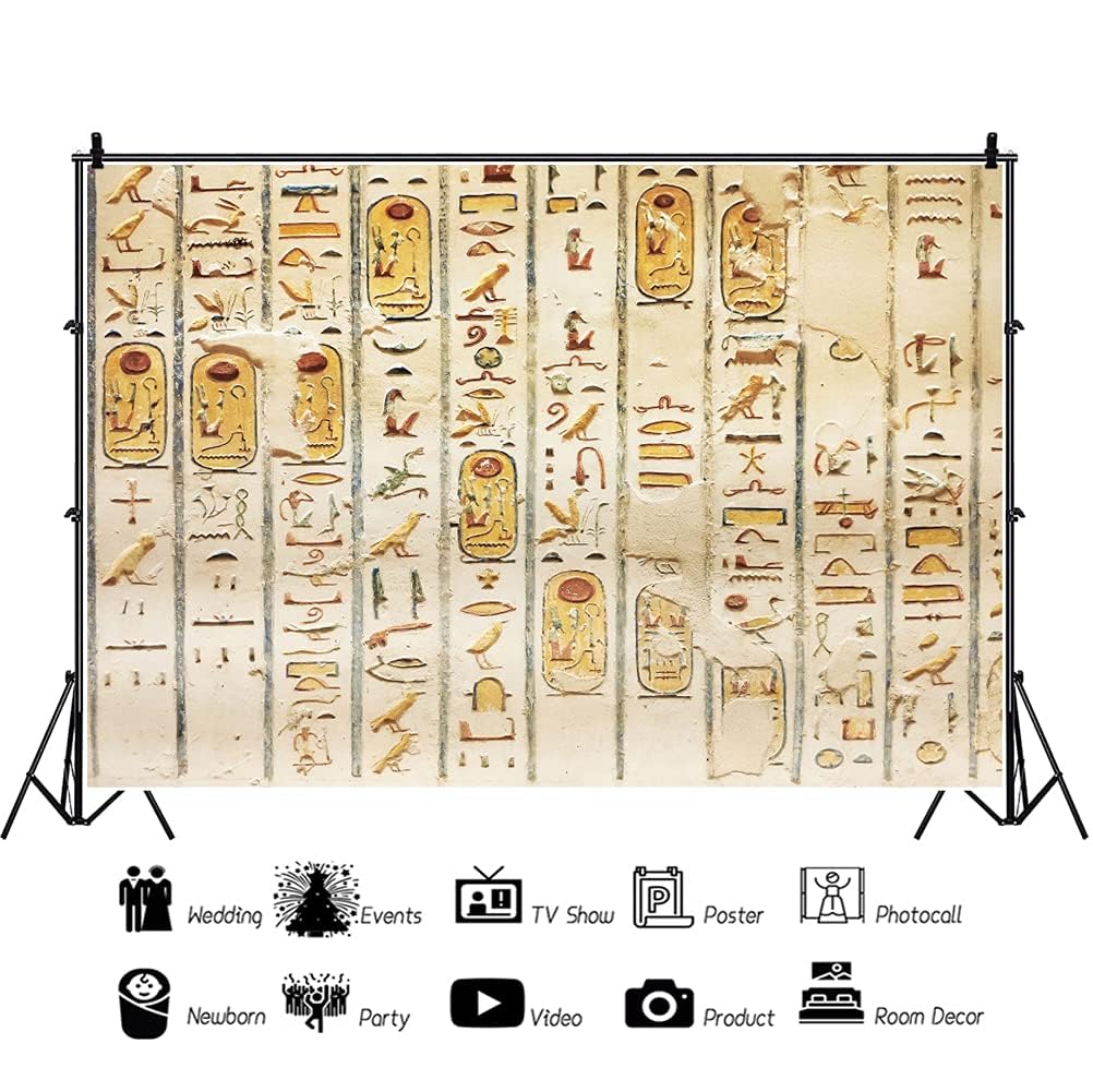 3,7 x 2,4 m starożytni Egipcjanie fotografia tło cywilizacja sztuka egipska zdjęcia archeologia kurs sesja zdjęciowa historia kultura mural tło tapeta