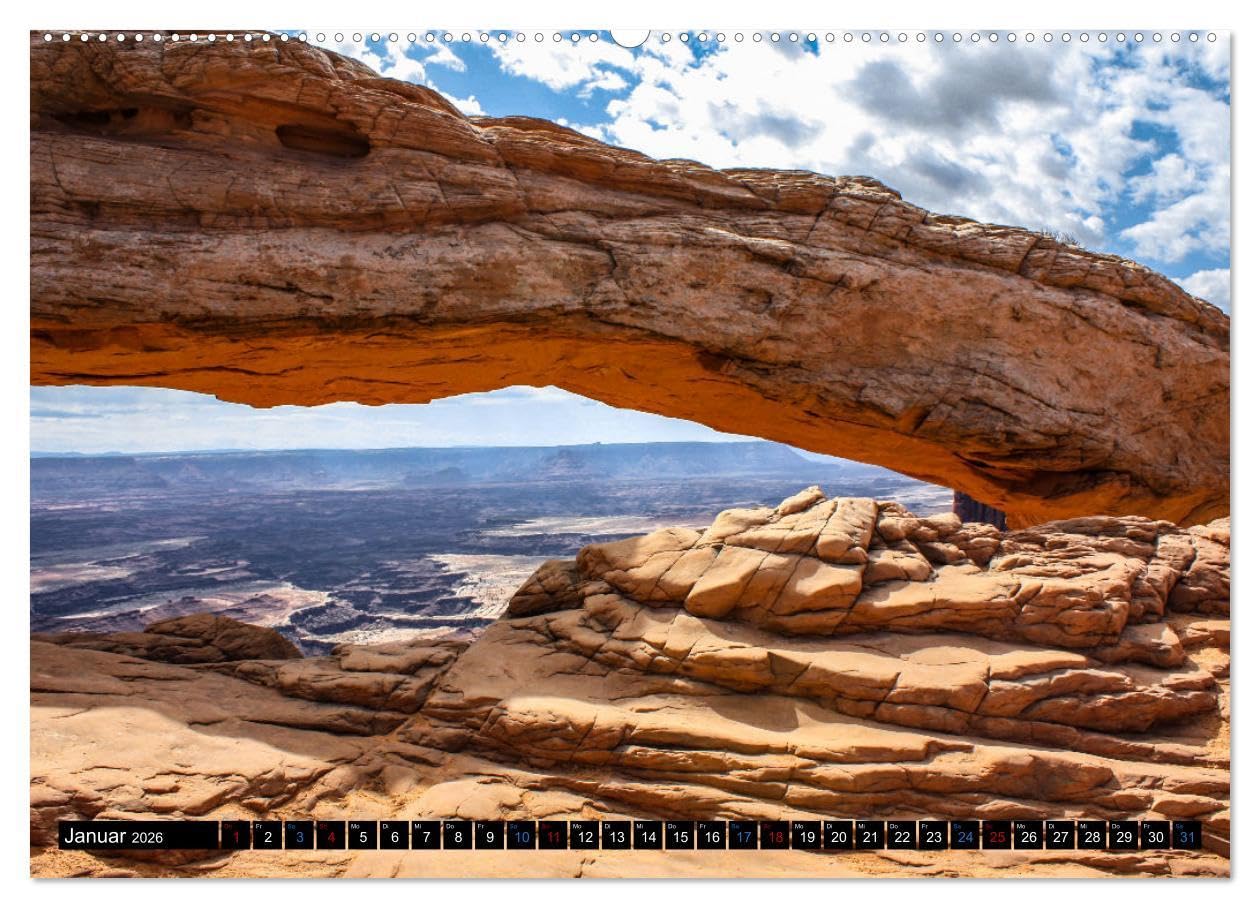 USA - Der Südwesten (Wandkalender 2026 DIN A2 quer), CALVENDO Monatskalender: Atemberaubende Aufnahmen der abwechslungreichen Landschaft im Südwesten der USA (CALVENDO Orte)