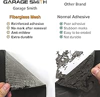 Vista 6 de Ampulla GWP02S Protector de pared de cochera para puertas de auto, diseñado en Alemania (2 unidades)