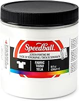 Vista 16 de Speedball 046055 Tinta de serigrafía de tela, 128 onzas líquidas, amarillo
