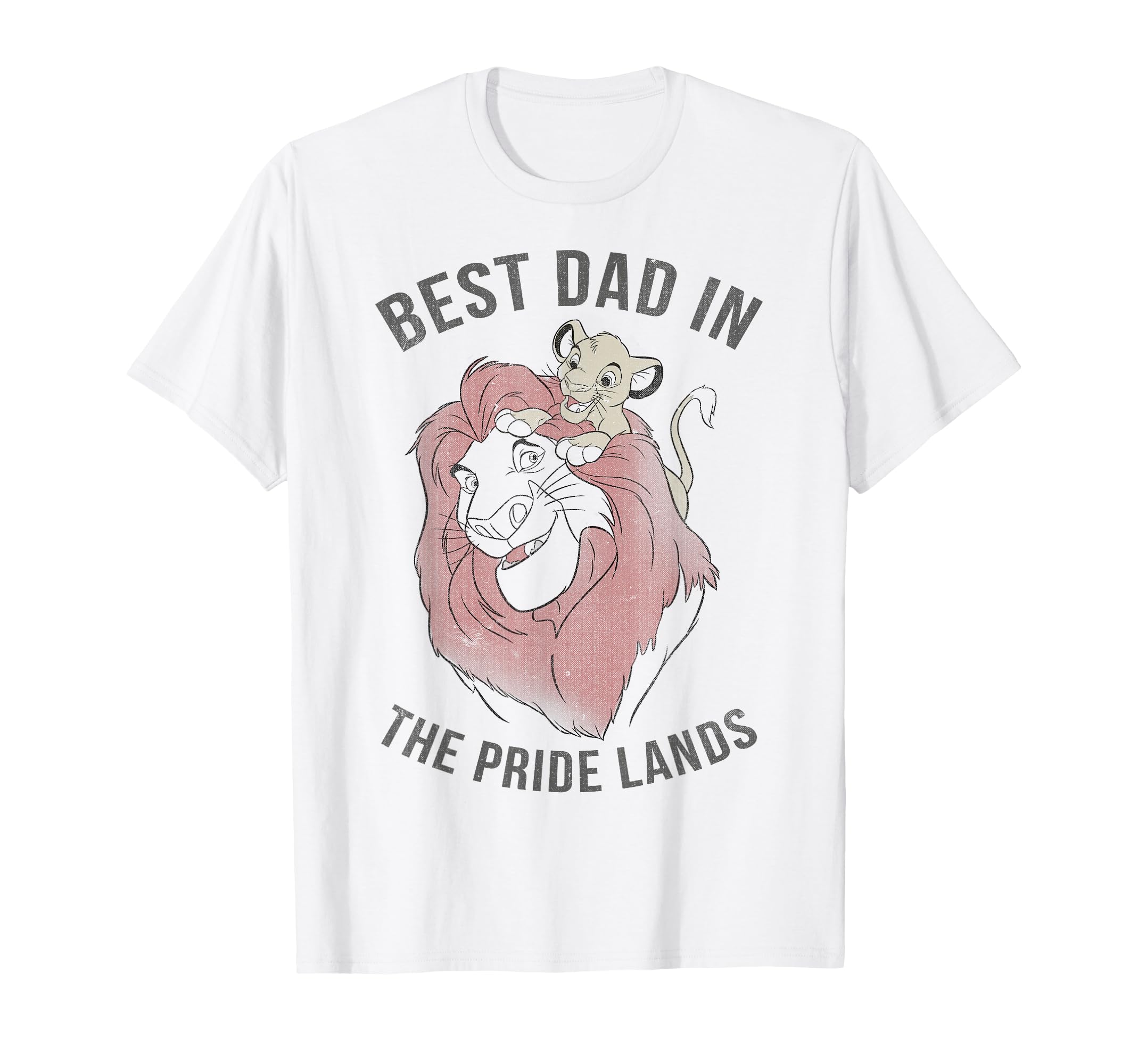 The Lion King Father's Day Simba & Mufasa Best Dad T-Shirt