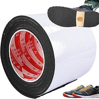 靴底修理シート ゴムシートソール 40/50/60/80/100ミリメートル 靴修理キット ヒール プロテクター 靴底補修用 滑り止めシート ソール ヒールガード ヒールプラス かかと 守 補修 補強 靴底保護 軽量 粘着 耐摩耗性 ノイズ低減 登山靴 アウトドアスポーツ マーティンブーツ 靴用