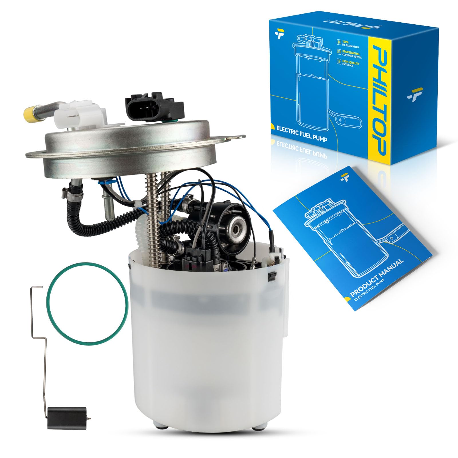 PHILTOP Electric Fuel Pump Assembly FG1055 for Chevrolet, GMC, Cadillac