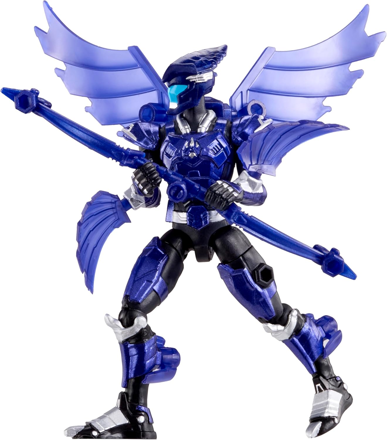 Pteranodon Pilot (Joon Park) Action Figure Toy, 3.75-Inch Poseable Figure with Interchangeable Armor Pieces and Transforming Weapon, Kids, Boy, Girls, Ages 6+