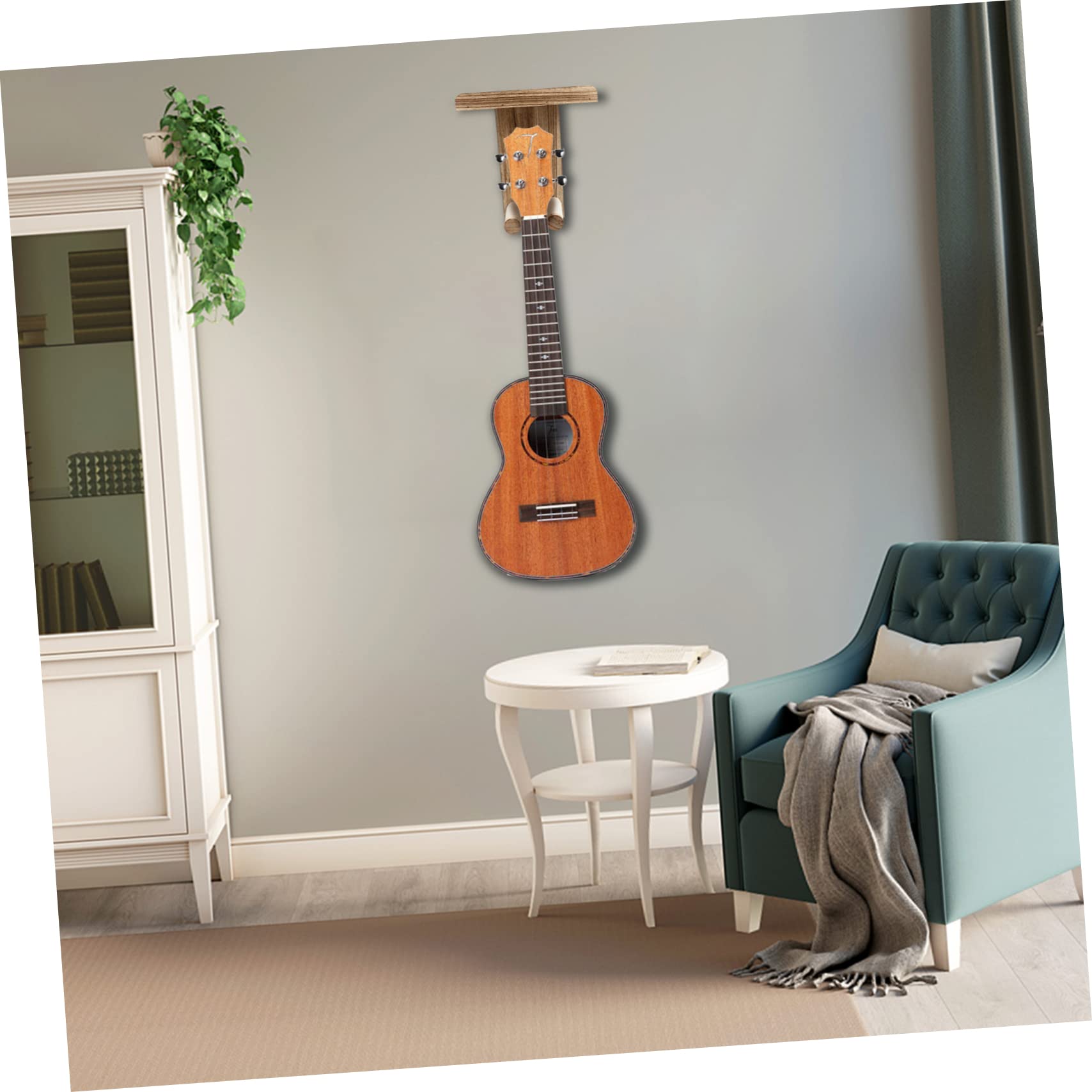 ifundom Elegancki Wieszak Ścienny Na Gitarę Wieszak Na Gitarę Akcesoria Gitarowe Wieszak Na Gitarę