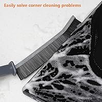 Vista 5 de Cepillo de limpieza de hendiduras 2024, herramienta multifuncional de limpieza de huecos, cepillo limpiador de lechada, cepillo limpiador de cerdas