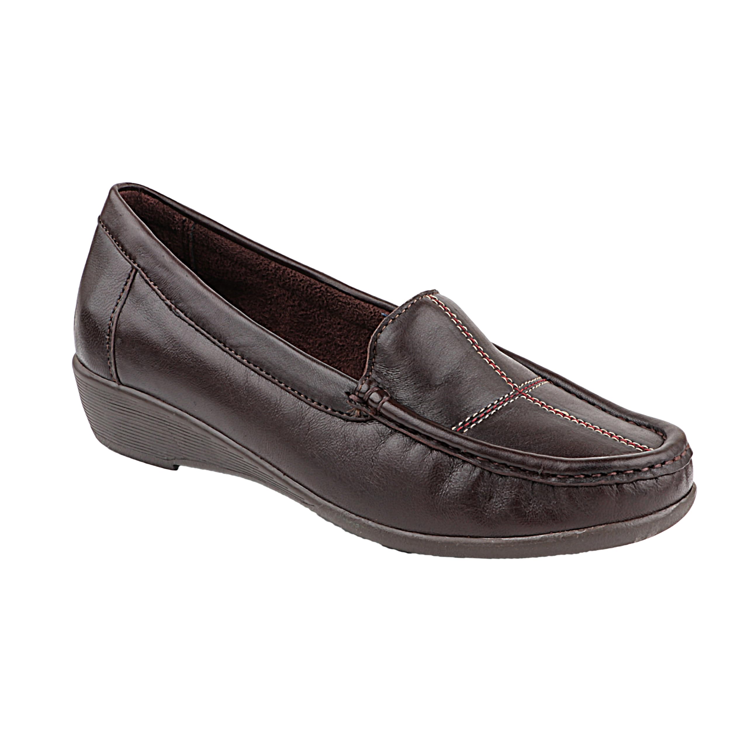 medifeet Genuine Leather Loafers with Arch Support & Cushioned Footbed for Women's-picture-17