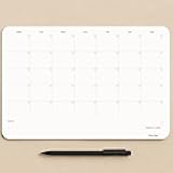 Undated Monthly Planner Notepad,Desk Calendar for Organizing&Scheduling Tasks-Productivity Tracker,Goals,Notes&To-Do Lists–A4 Size (8,3