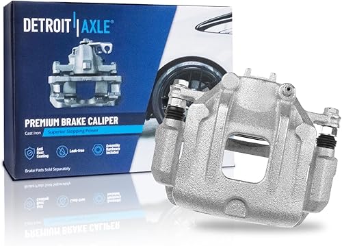Miniatura 127 de Detroit Axle - Pinza de freno delantera derecha con soporte de repuesto para Chevrolet Equinox Captiva Sport Pontiac Torrent Saturn Vue Suzuki XL-7