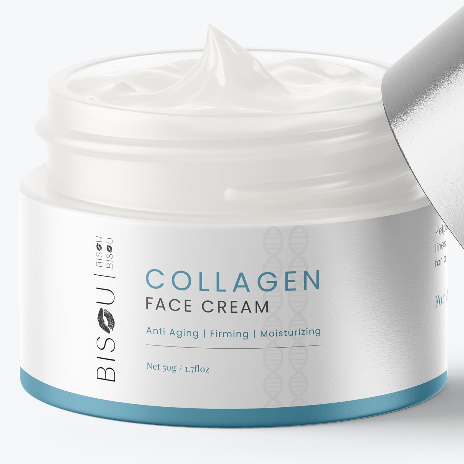 Bisou Skincare Collagen Face & Neck Cream - Anti-Aging Moisturizer