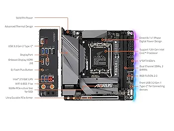 Amazon | GIGABYTE B660I AORUS PRO DDR4 Rev.1.x マザーボード