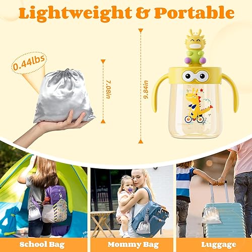 Miniatura 5 de Almohada inflable de viaje para niños, inflado rápido, portátil y plegable, cómoda almohada de viaje para avión, automóvil, tren, se adapta a edades