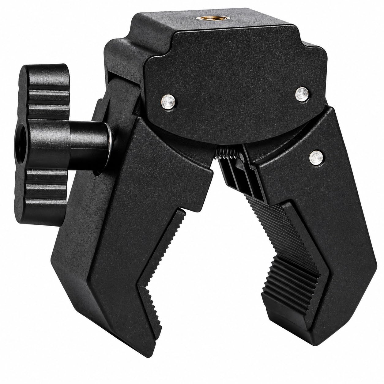 Brolaviya Super Clamp with 1/4" Interface Female Thread Mount, Adjustable Camera Clamp for 13-47mm Rods & Poles, Universal Mount for DSLR Camera, Action Camera, LED Light, Microphone, Bike & Tripod-image-31