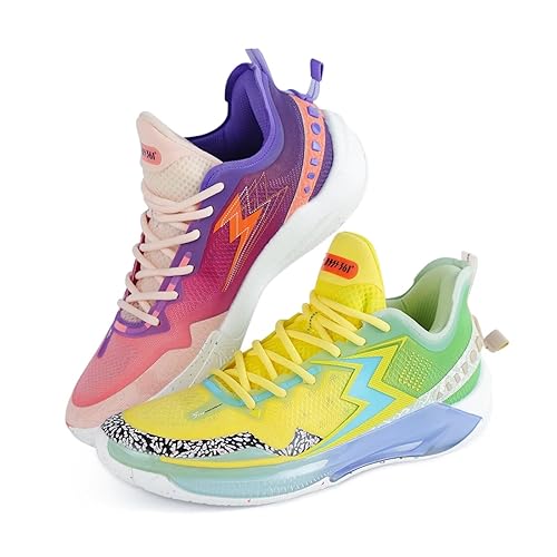 361° Big3 5.0 Quick PRO Basketball Shoes for Men Breathable Outdoor Sneakers Cushioning,Anti Slip Practice Student Sports Shoes for Teens and Adults,Caldwell Pope Zapatillas de baloncesto Hombre