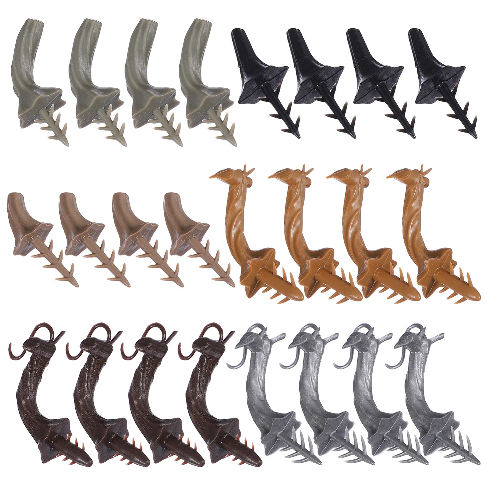 Toddmomy 24Pcs Pumpkin Stems Artificial Pumpkin Stems DIY Pumpkin Fall Decorations Pumpkin Craft Supplies for Halloween Thanksgiving ( Random Style )