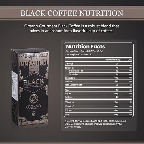 Miniatura 2 de Organo Gold Combo paquete 1 caja de café y 1 cafe latte negro orgánico. 100% certificado café gourmet