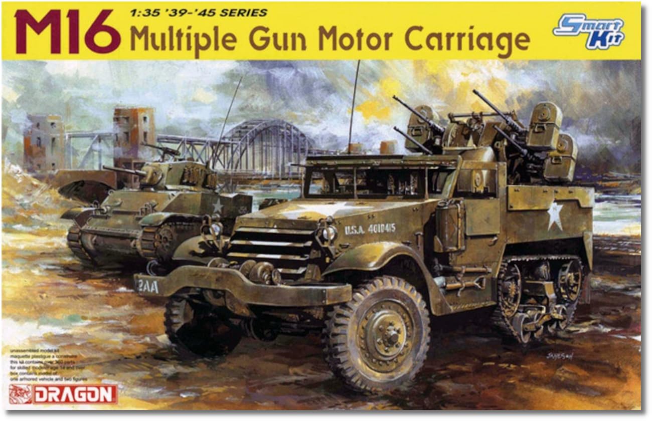 美品 ドラゴン プラモデル WW.II アメリカ軍 M16対空自走砲 Amazon | ドラゴン 1/35 WW.II アメリカ軍 M16 対空自走砲