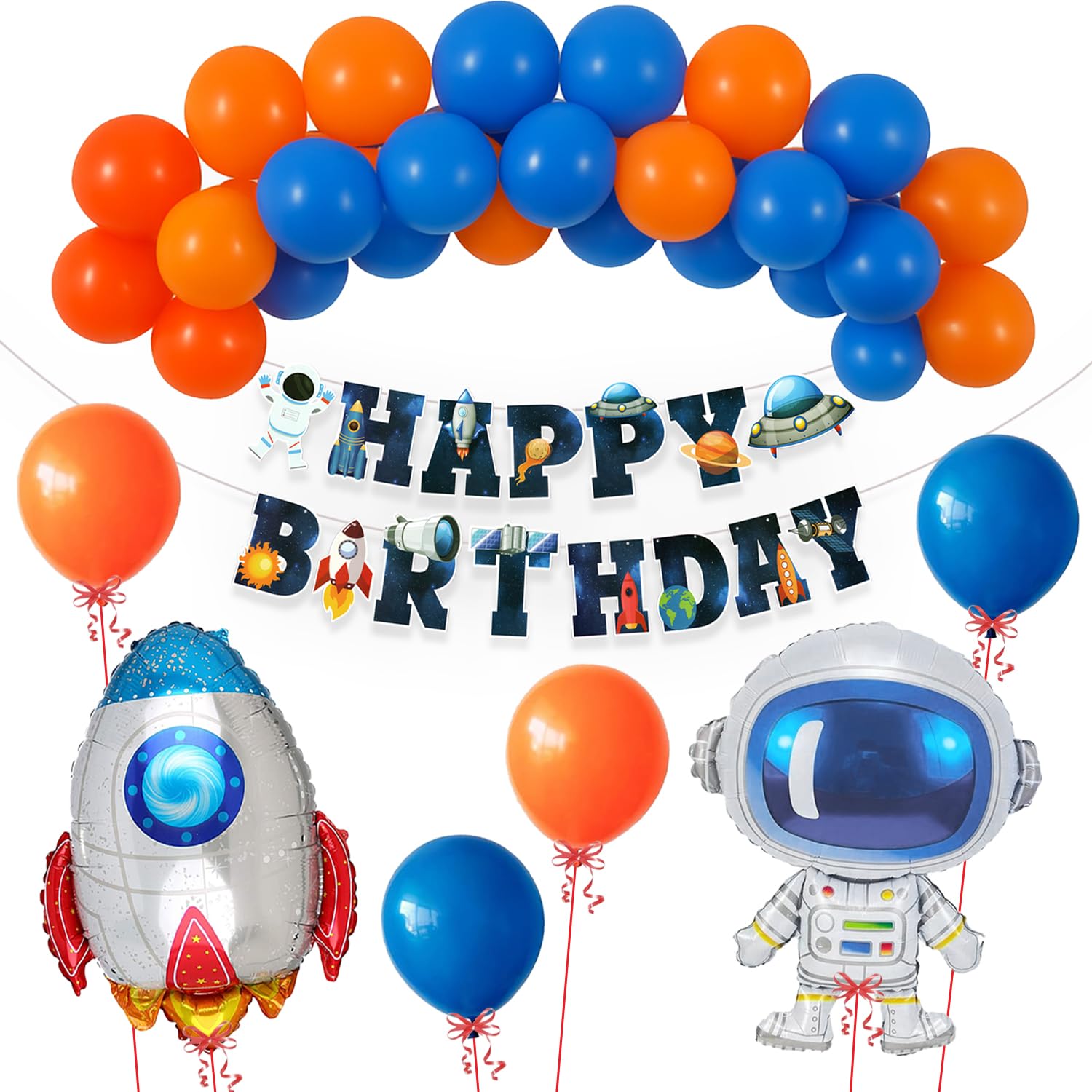 Mixed Size · Rocket & Astronaut Theme