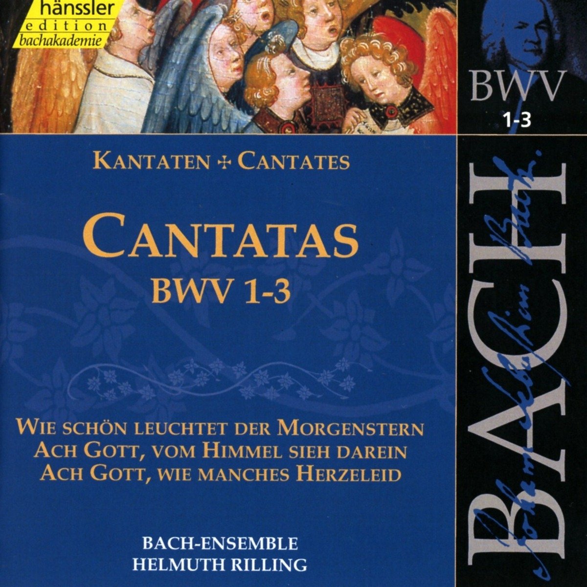Bach: Cantatas, BWV 1-3 ition Bachakademie Vol 1) /Rilling