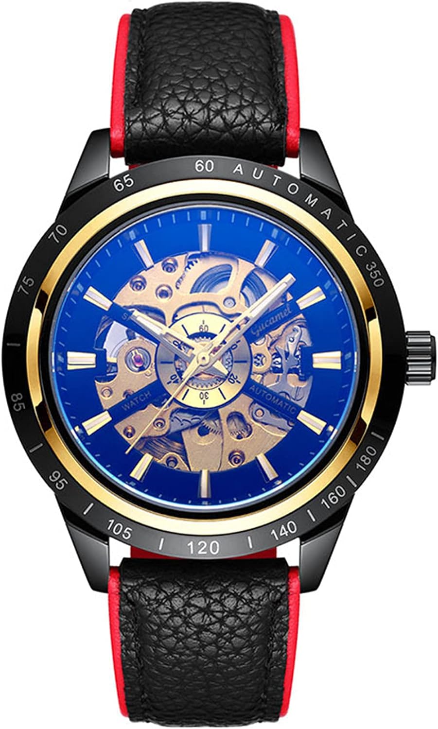 Avaner Men's Automatic Watch, Skeleton Dial Kuwait Ubuy