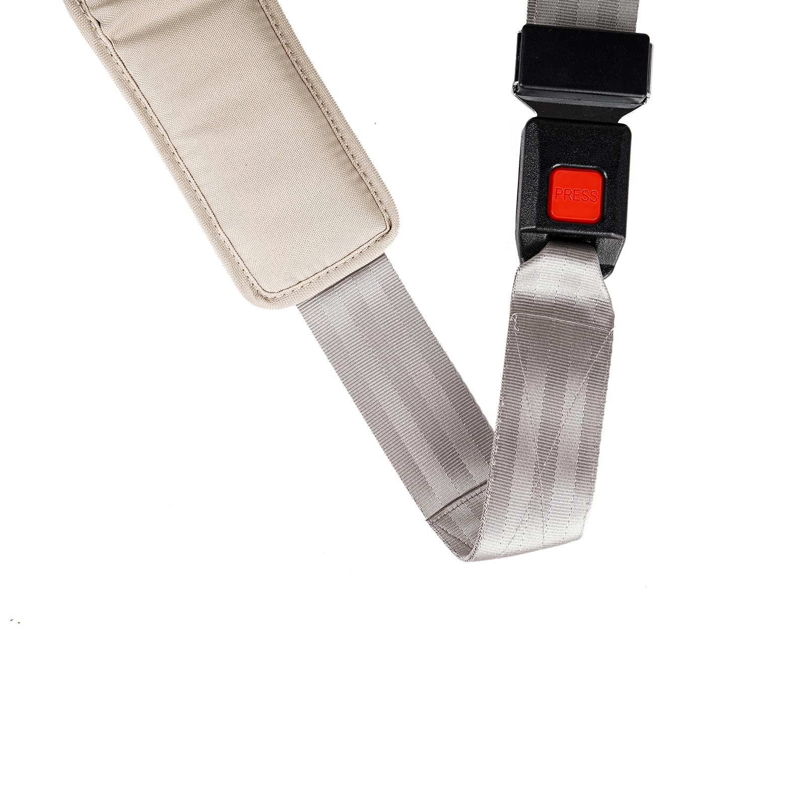 Mobilization Belt Physiotherapie – Vielseitiger Extremitäts-Mobilisierungsgürtel – Premium-Gurt für Physiotherapie, Reha und Stretching, Weißgrau